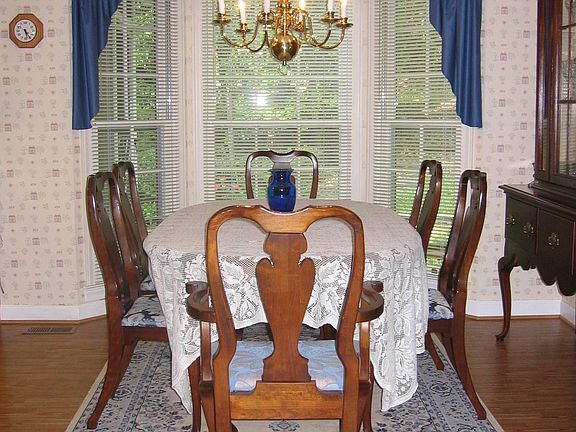 Dining Room with Bay Window