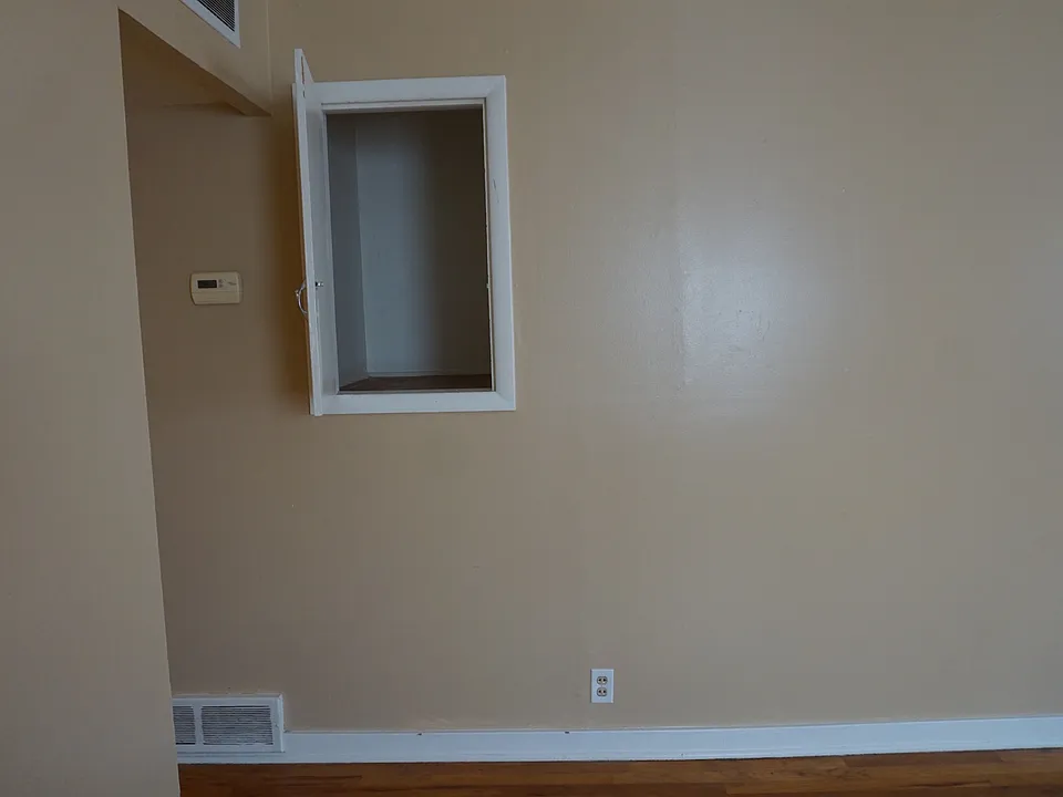 Storage off living room