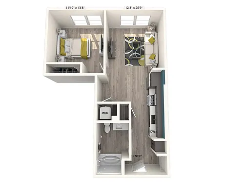 Floor plan 491