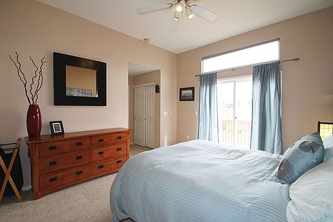 spacious master suite