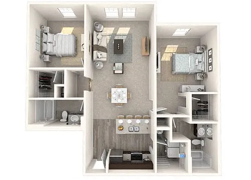 Floor plan Mirage