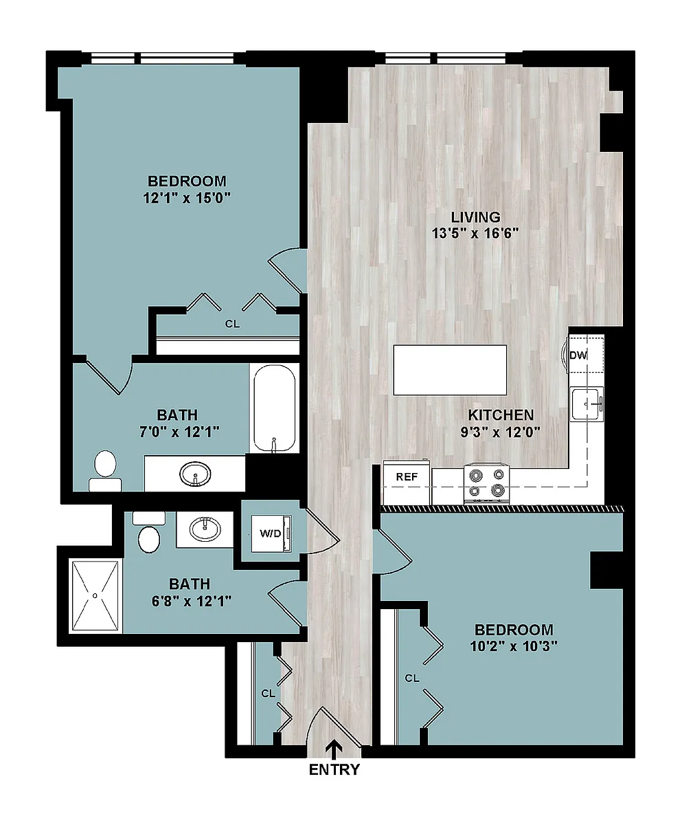 Floor plan C