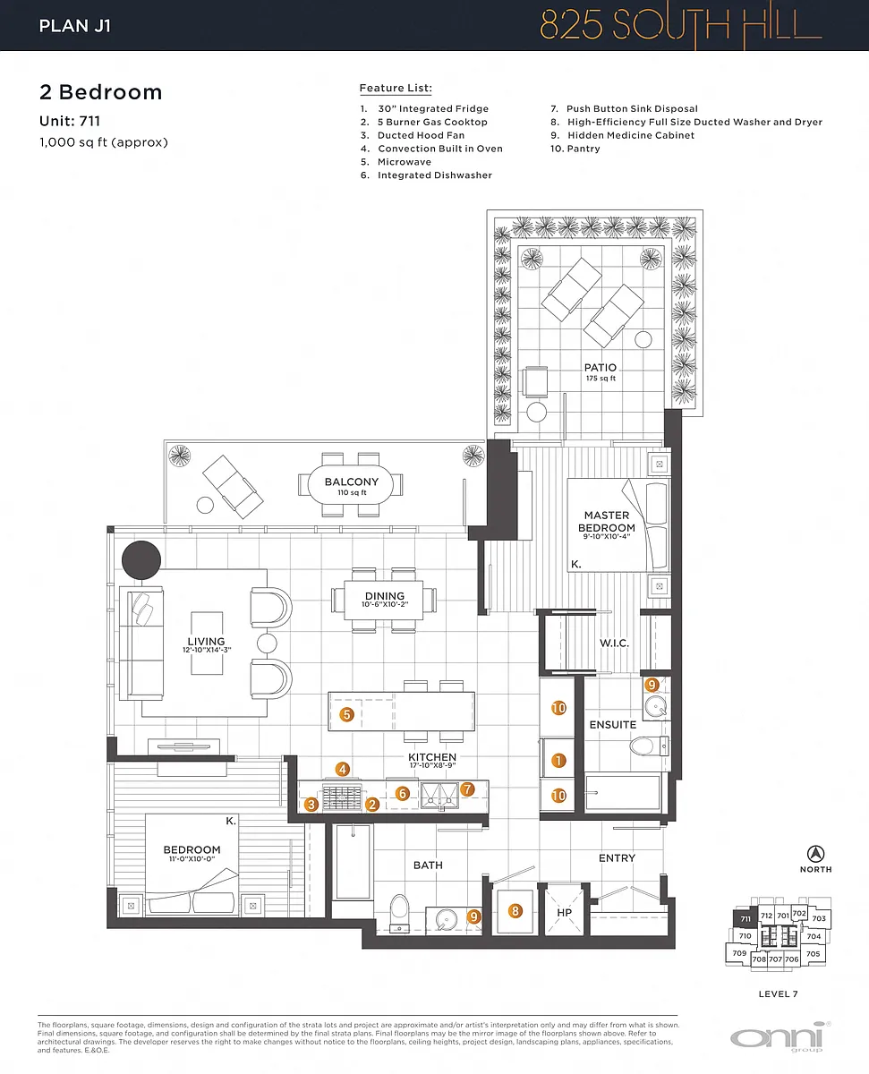 Floor plan PLAN J1
