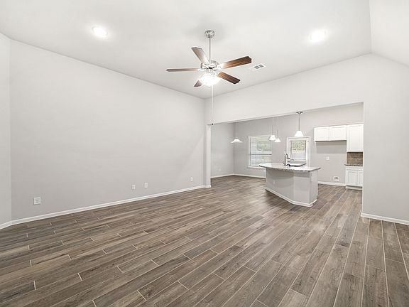 Family room for entertaining