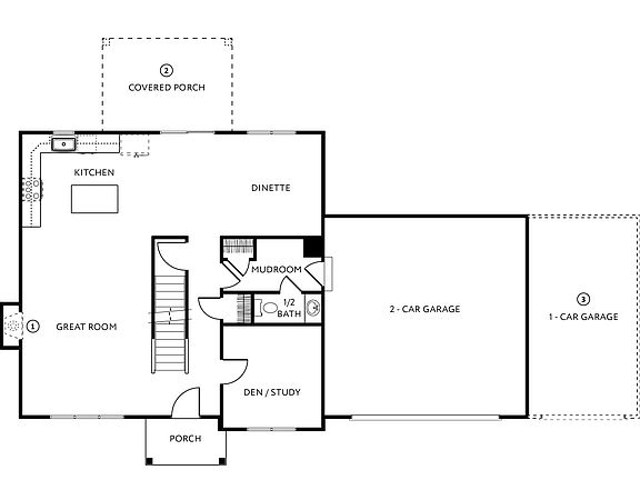 Concord - Base Plan - 1st Floor