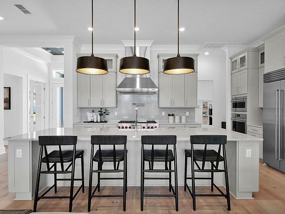 Tons of storage in your designer kitchen