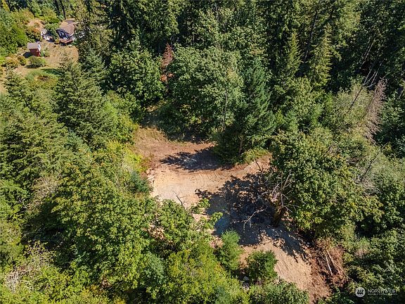 View of the high point of the property. Land was cleared and leveled. Ready for your dreams!>