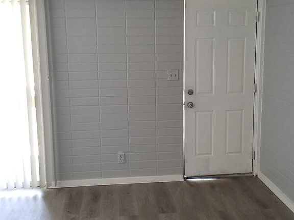 This is one of two entrance doors.