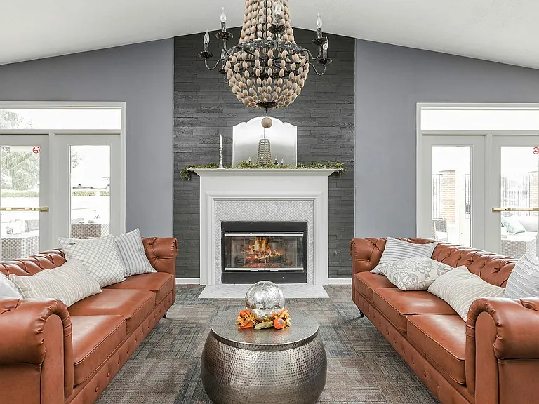 Warm up by the fire or head outside under the pergola _ indoors and out, comfort lives here.