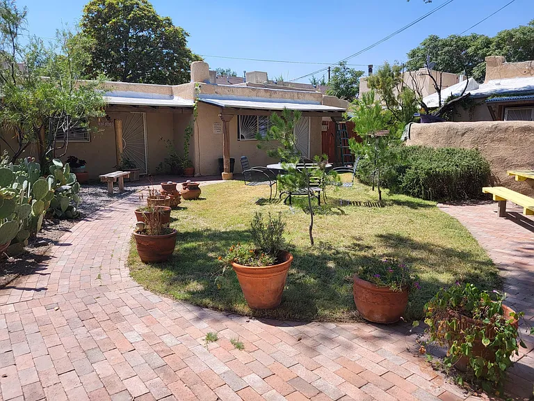 Shared courtyard