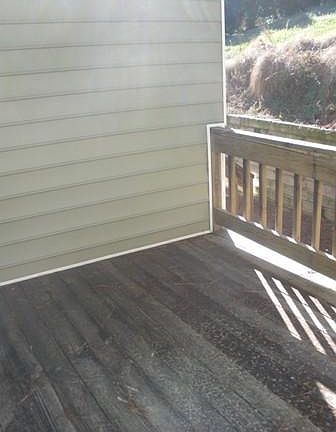 Back deck