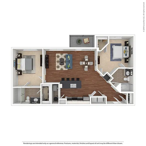 Floor plan Baxter
