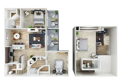 Floor plan B3A