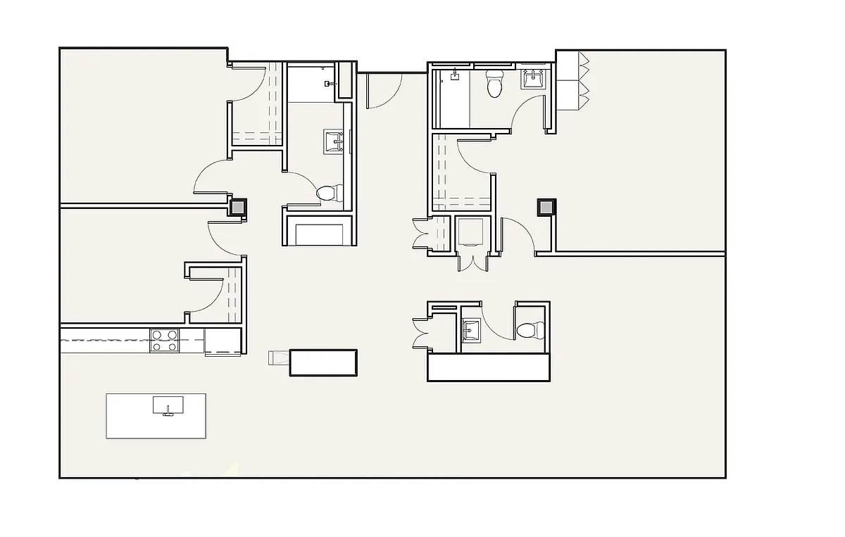 Floor plan Penthouse