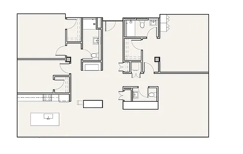 Floor plan 3 Bedroom Penthouse