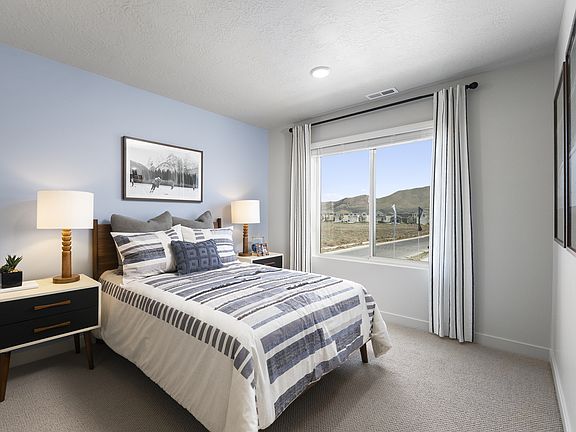 The Pine floorplan interior image taken at a Meritage Homes Community in Eagle Mountain, UT.