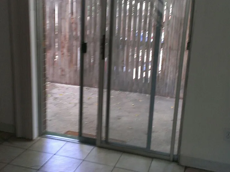 Sliding doors by kitchen