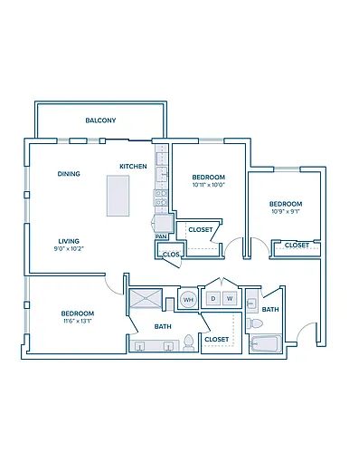 Floor plan C01