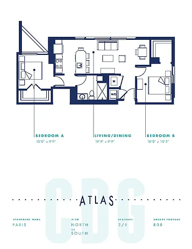 Floor plan Paris
