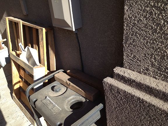 Generator hard wired to home