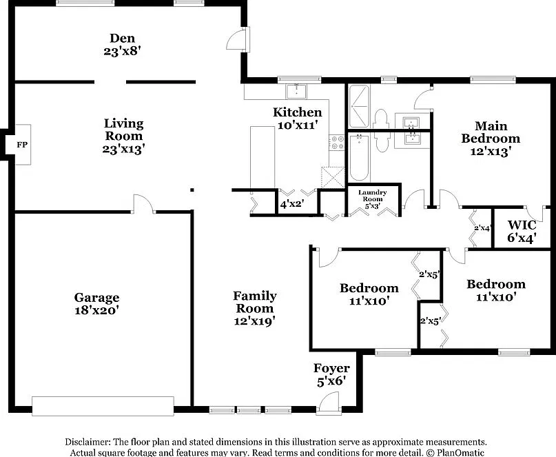 3 bed, 2.0 bath, 1604 sqft, $2,300 — Photo 2