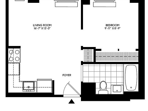 2nd image of 90 West St APT 21Z
