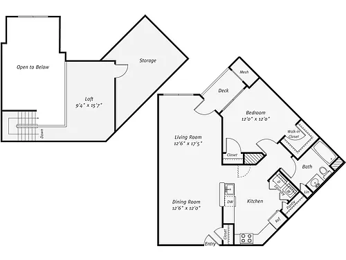Floor plan A9L