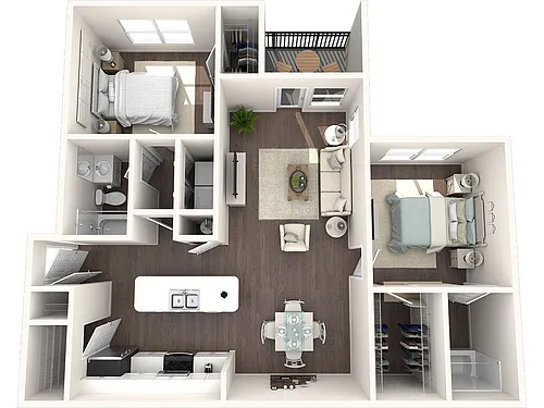 Floor plan Cameron