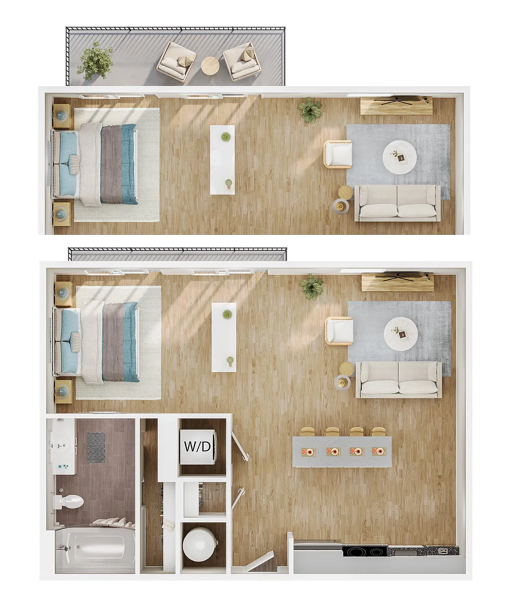Floor plan S1A - White Buffalo