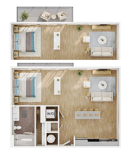 Floor plan S1A - White Buffalo