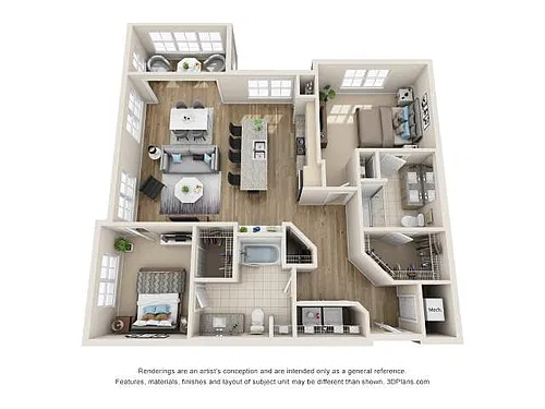 Floor plan Shenandoah S