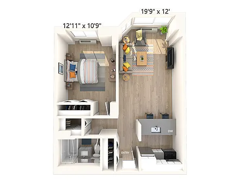 Floor plan A1-674-1