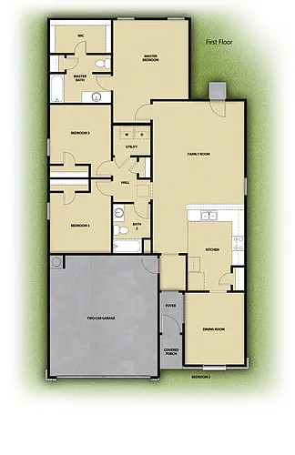 Floor plan Frio
