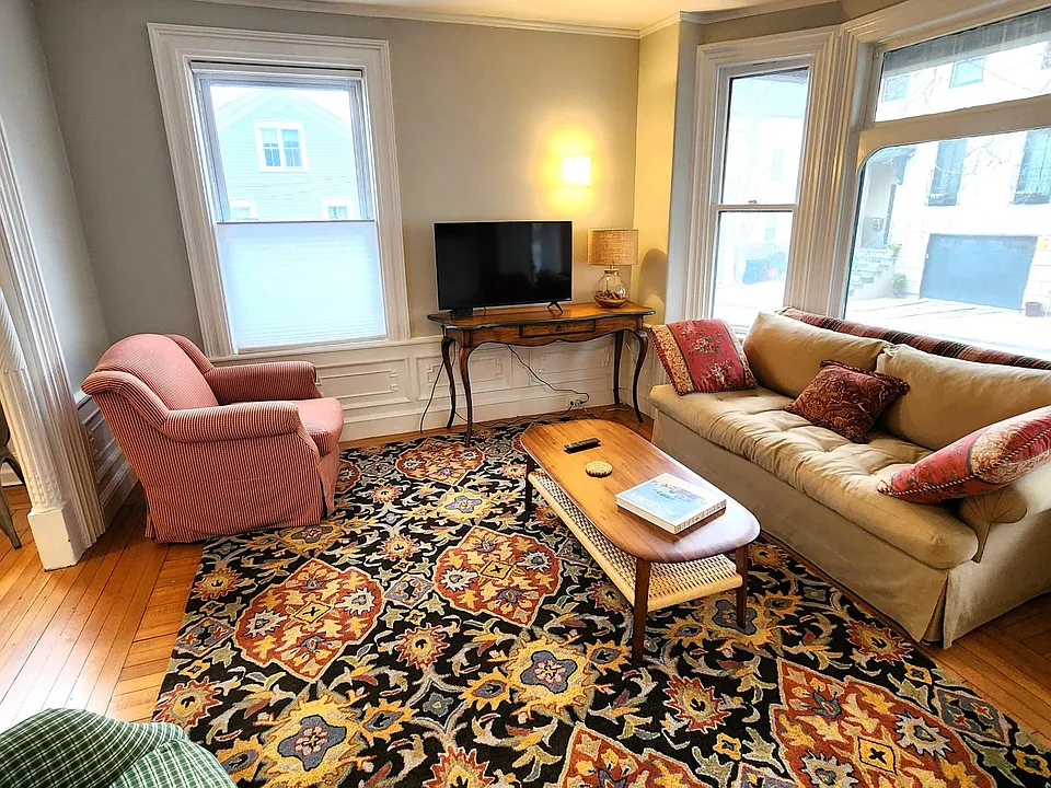double parlor living area