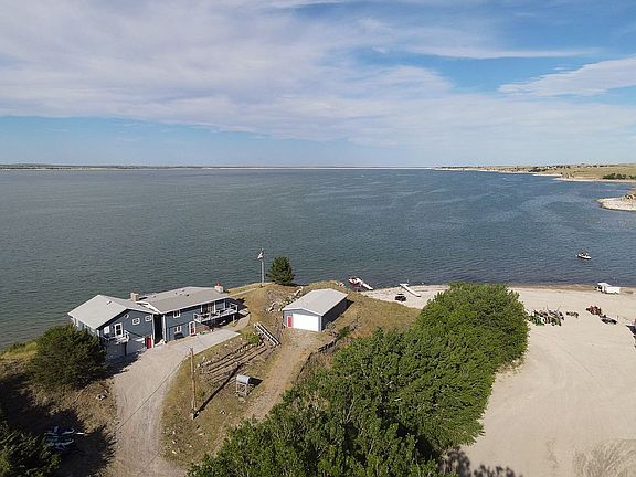 Aerial view of property.