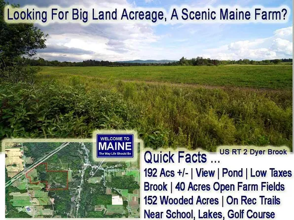 1025 Dyer Brook Road, Dyer Brook, ME 04747