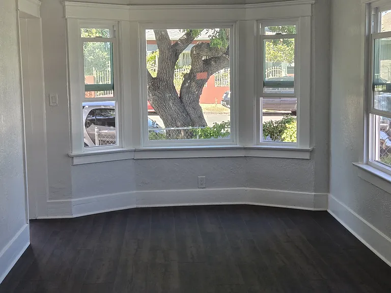 Classic front bay windows,