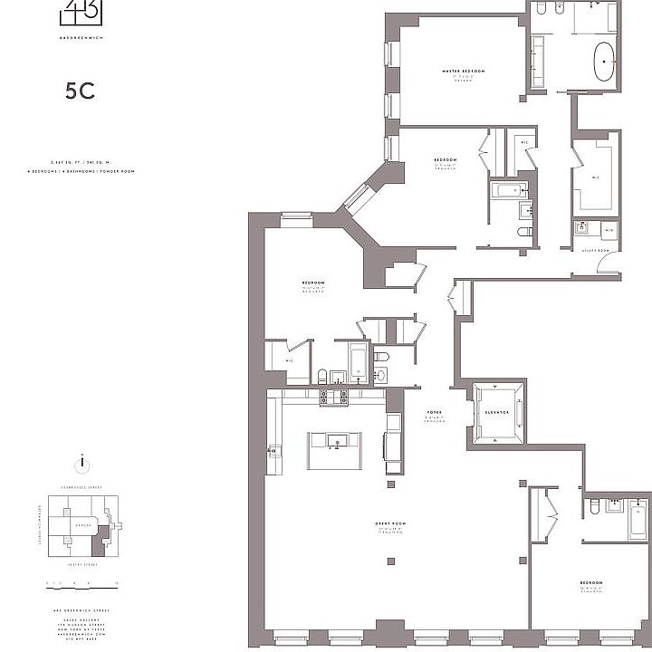 2nd image of 443 Greenwich St Room 5C