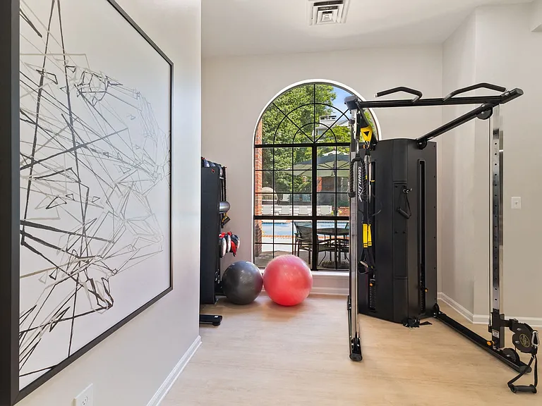 Fully-equipped fitness center