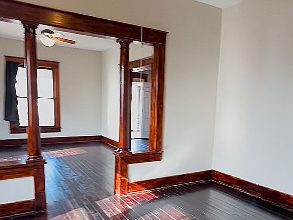 Dining room, looking into living room