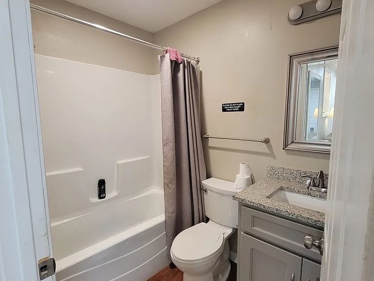 Rear hallway bathroom