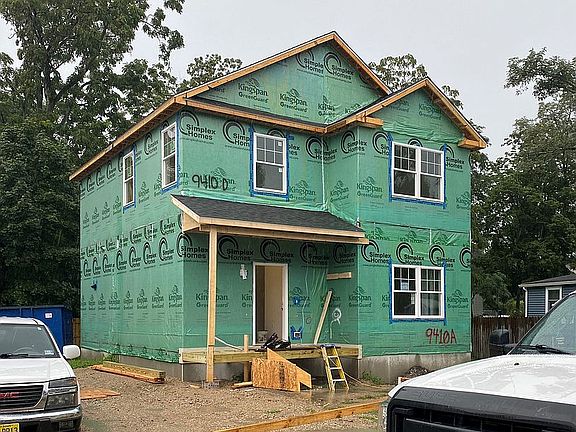Front left - pre-siding