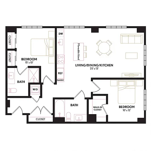 Floor plan B1