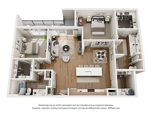 Floor plan B3