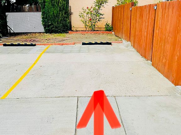 One Parking space in the front. Street parking available.