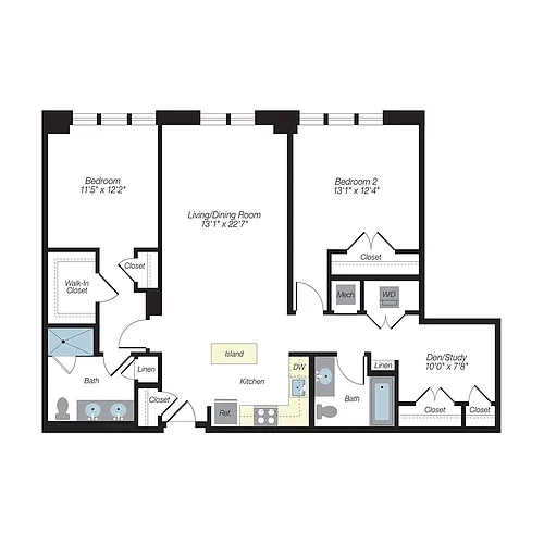 Floor plan BD2