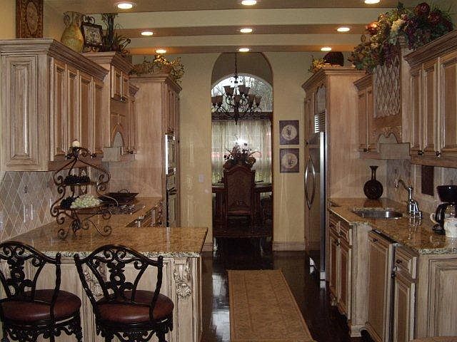 Kitchen from golf course side