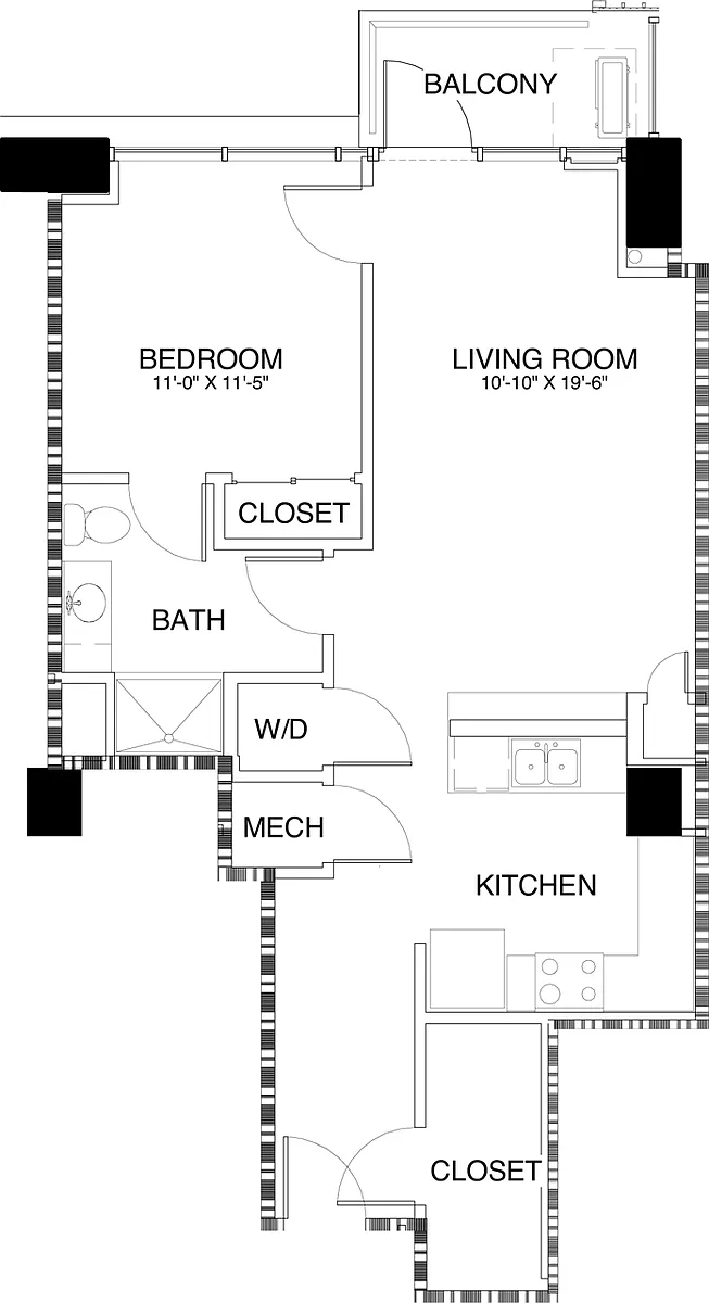 Floor plan B1