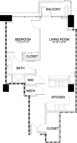 Floor plan B1