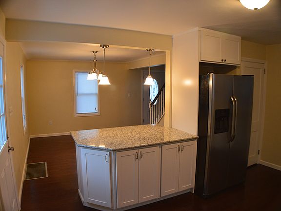 Dining room through kitchen